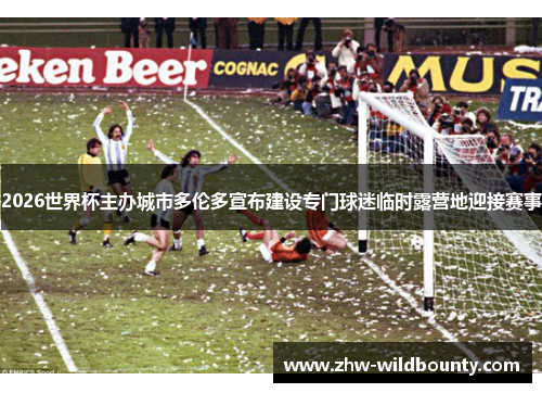 2026世界杯主办城市多伦多宣布建设专门球迷临时露营地迎接赛事